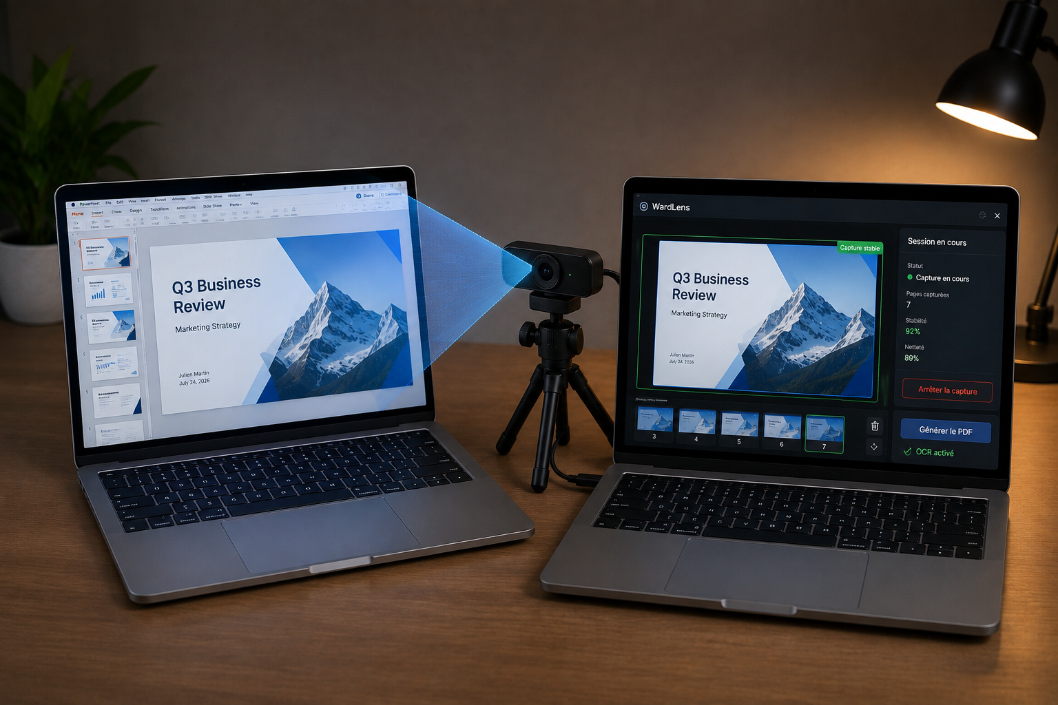 Visual Air-Gap Document Capture with WardLens